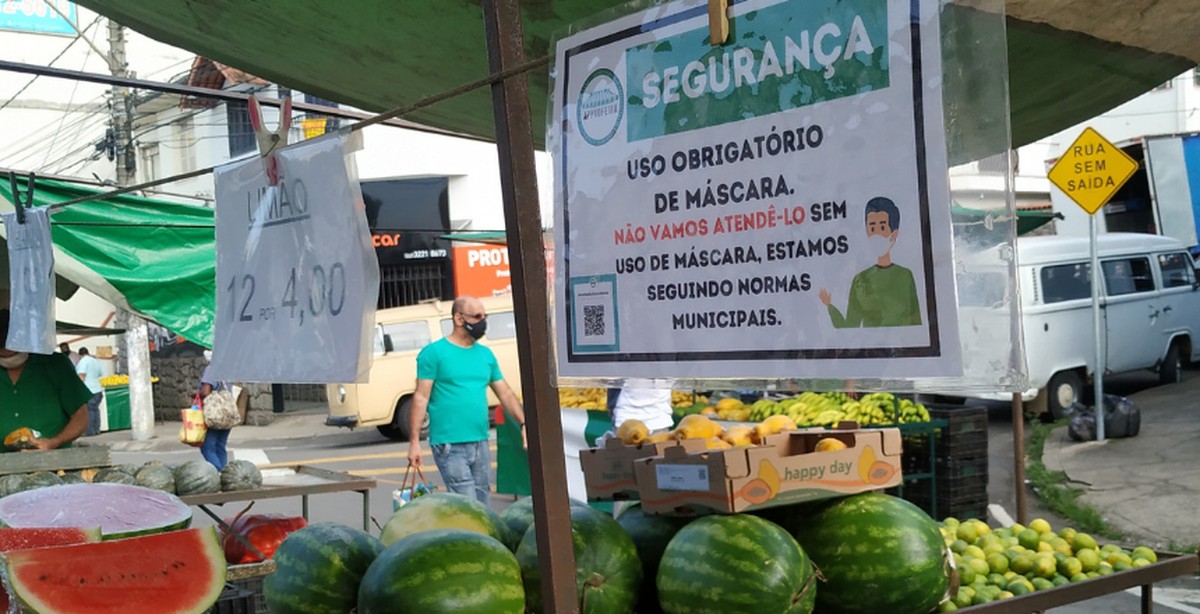 Covid-19: consumo em barracas de alimentação das feiras livres é liberado em Juiz de Fora - Vimarsana News