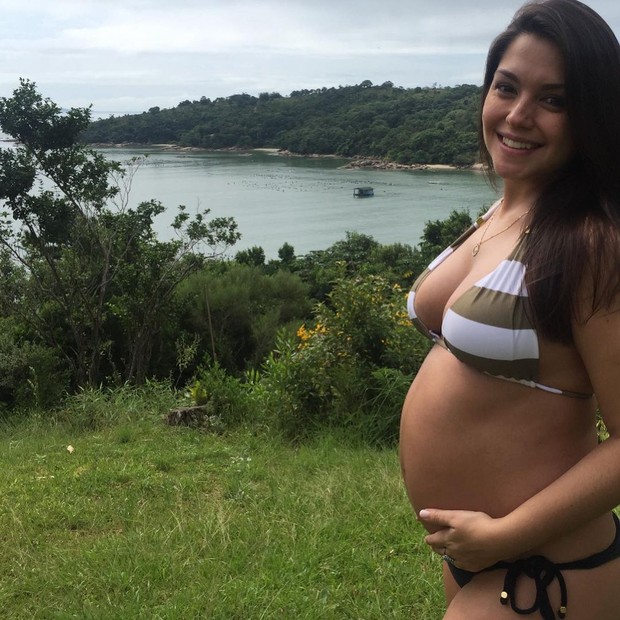 Thais Fersoza grávida de Melinda (Foto: Reprodução/Instagram)