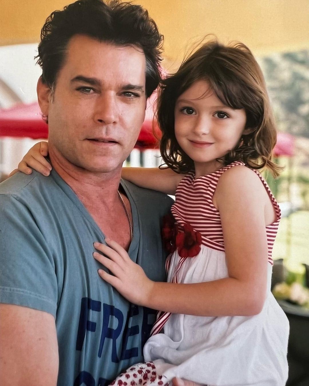 Ray Liotta e a filha, Karsen (Foto: Reprodução/Instagram)