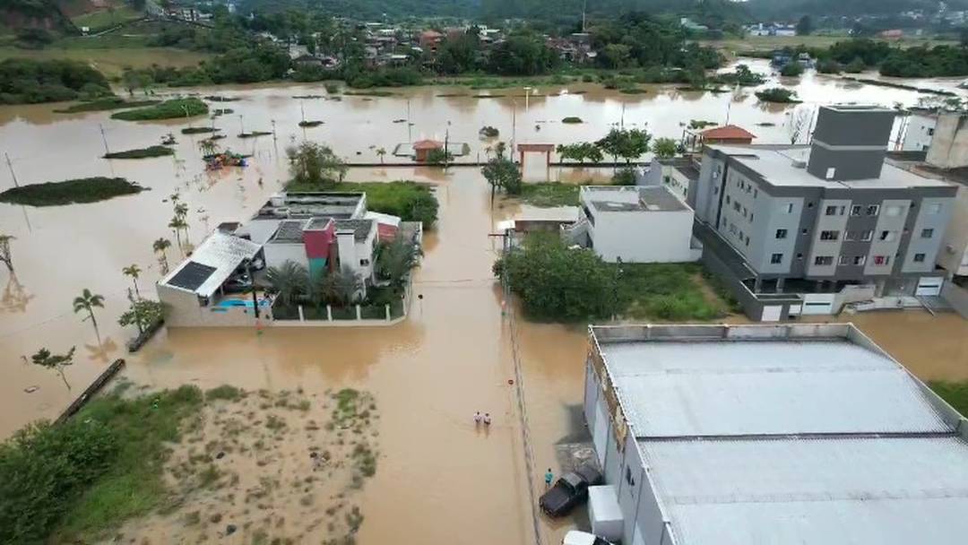 Vista de Camboriú, no Litoral Norte de Santa Catarina