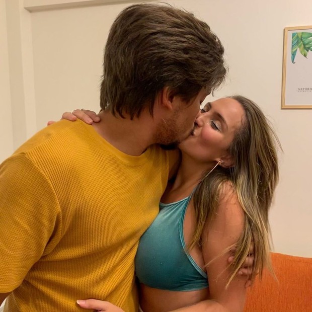 Luisa Perissé e o namorado, Ícaro Amado (Foto: Reprodução/Instagram)