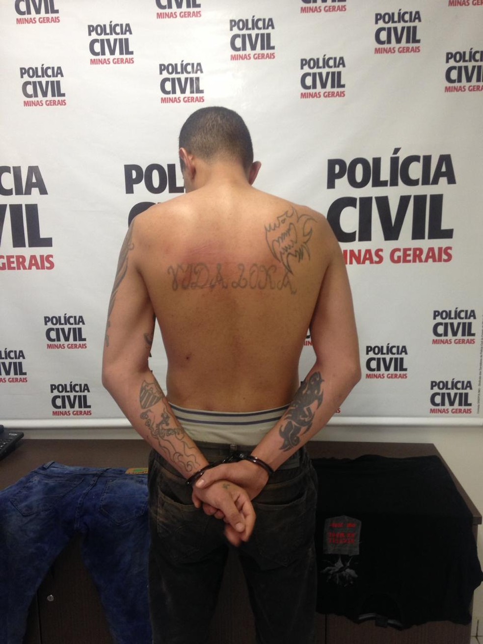 Rafael Luís Oliveira Fernandes Ferreira foi preso na manhã desta quinta — Foto: Polícia Civil/Divulgação