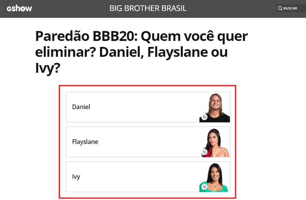Paredão BBB 20: como votar para eliminar Daniel, Flayslane ...