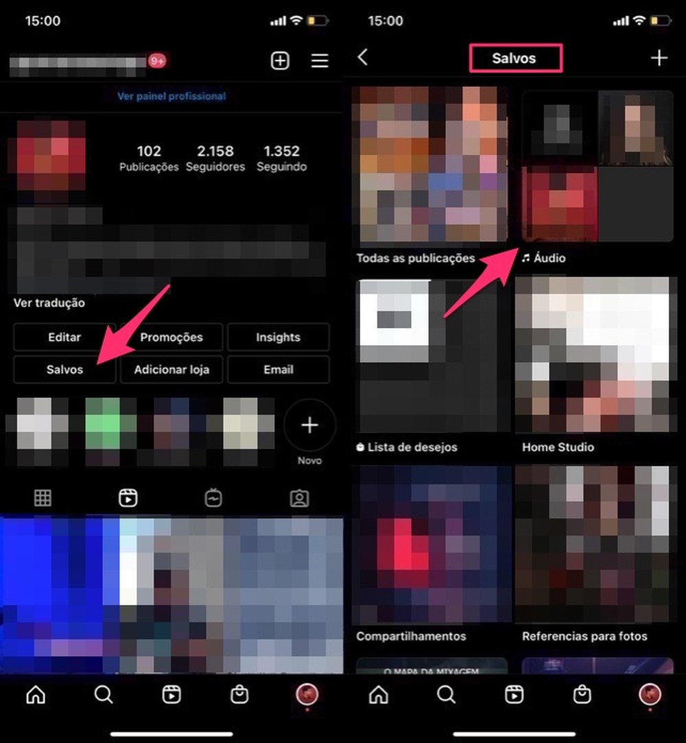Saiba como salvar áudio para usar no vídeo do Reels no Instagram THE GAME