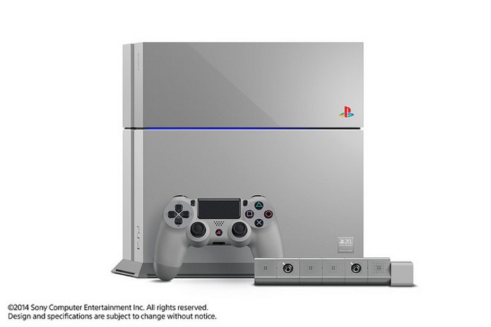 O PlayStation 4 ganhou uma edição comemorativo pelo aniversário de 20 anos do primeiro PlayStation (Foto: Divulgação)