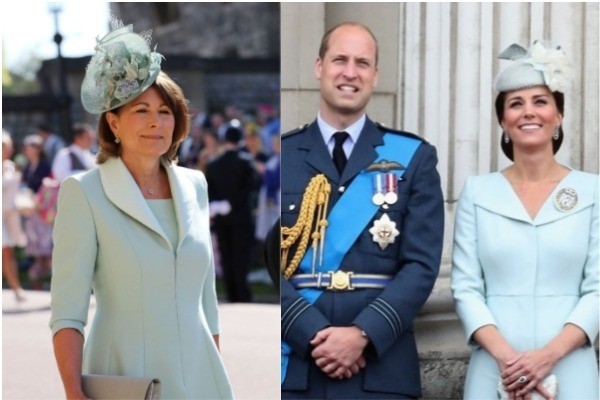 Carole Middleton / Príncipe William e Kate Middleton (Foto: Getty Images)