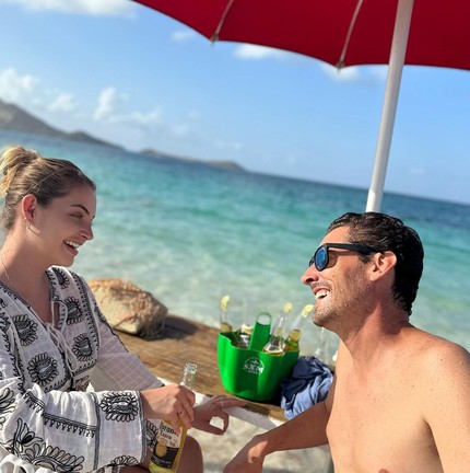 Ana Paula Pridonik, de 27 anos, e o pecuarista Garon Maia ? Foto: Reprodu??o / Instagram