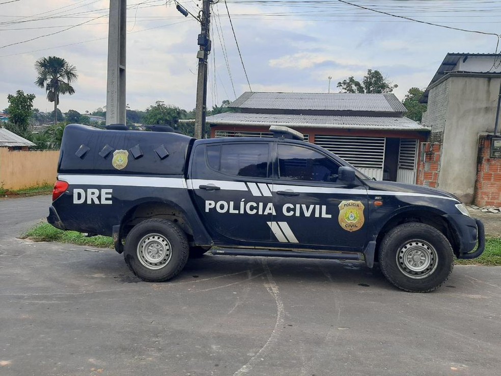 Conselheiro da facção que estava foragido é recapturado no interior do Acre  — Foto: Divulgação/Polícia Civil 