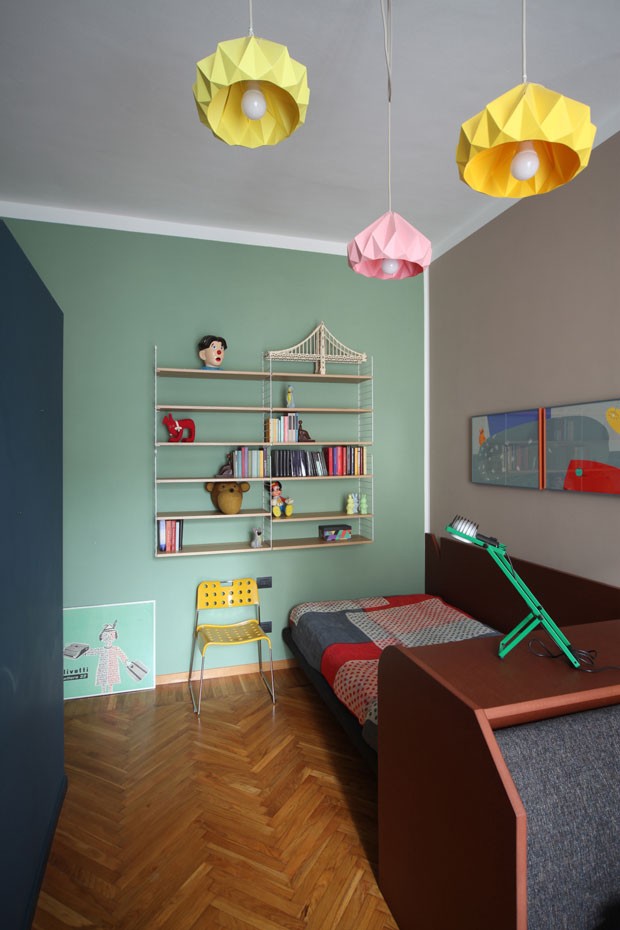 Apartamento exibe cores vibrantes e elegantes em combinações inusitadas (Foto: Carola Ripamonti/ divulgação)