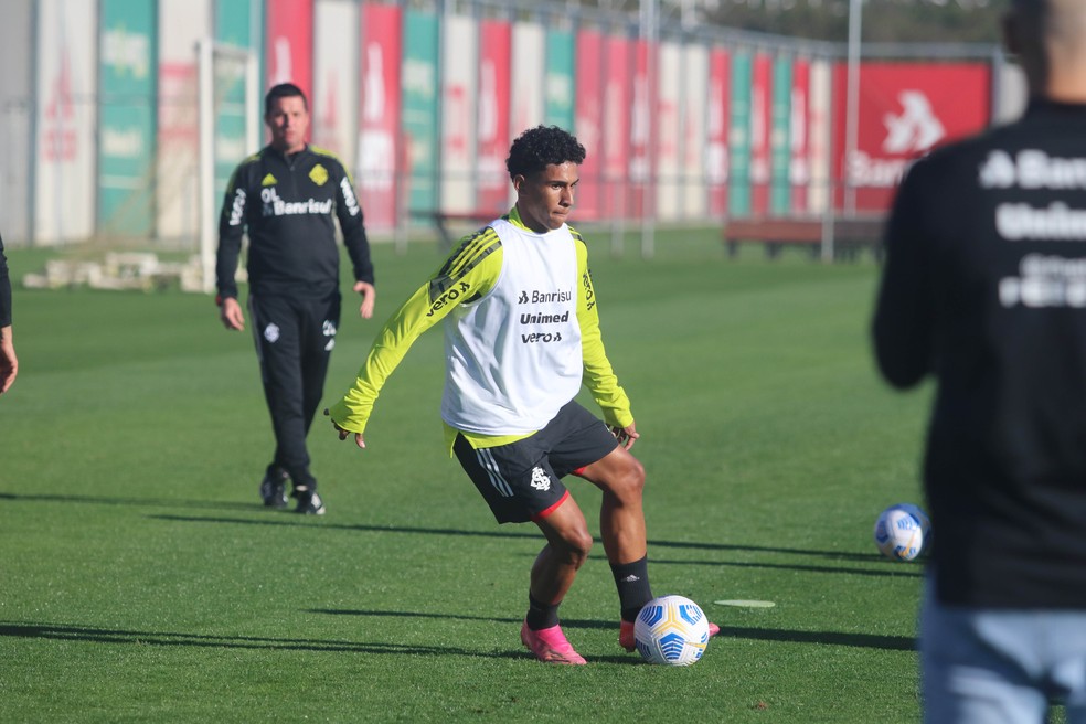 PV no primeiro treino no Internacional