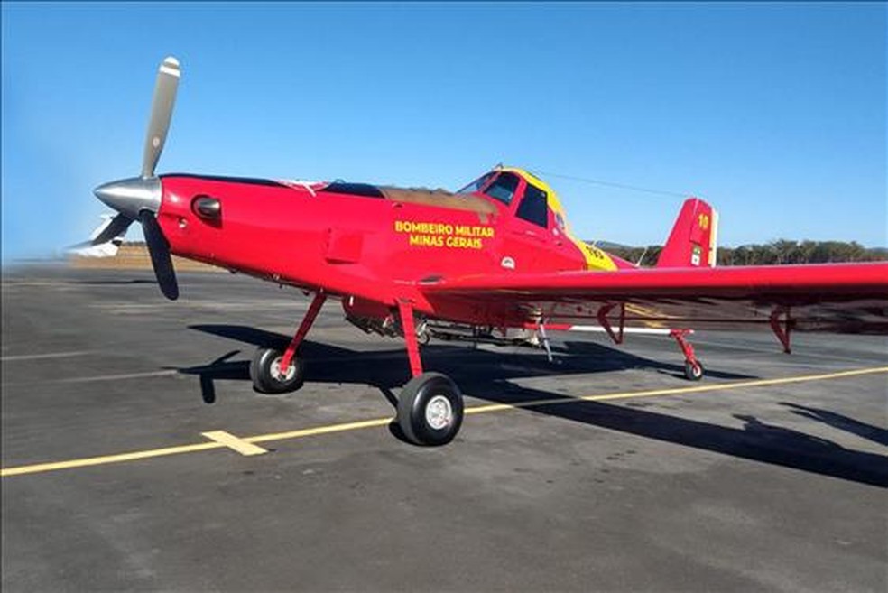 Vara Criminal da Comarca de Tupã (SP) deferiu a destinação da Aeronave Air Tractor ao corpo de bombeiros  — Foto: TJSP/Divulgação