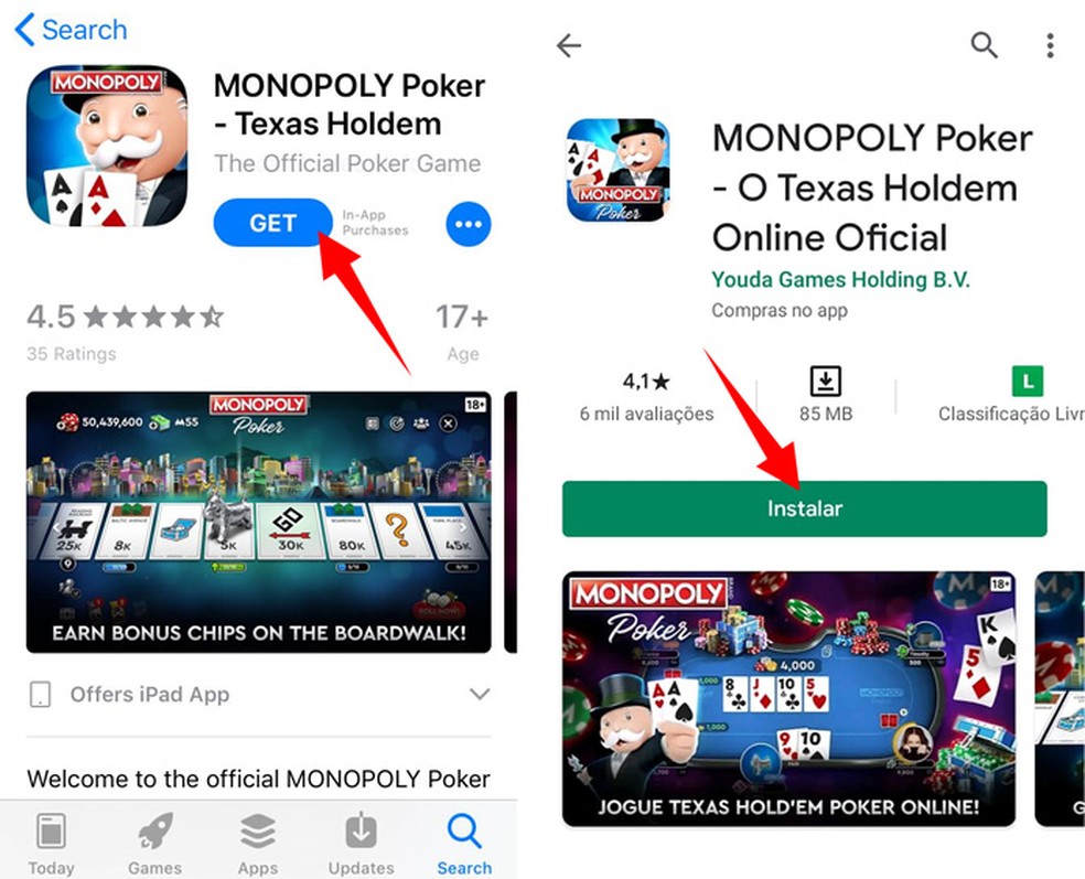 Poker galaxy app download app