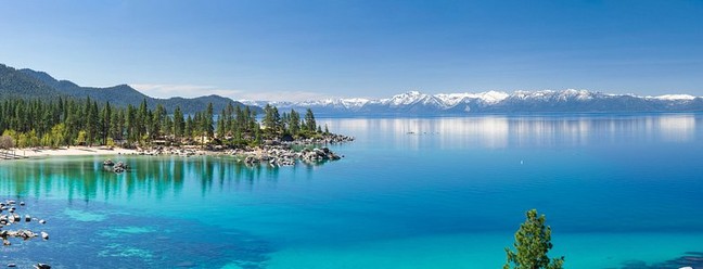Lago Tahoe — Foto: Reprodução/Redes sociais