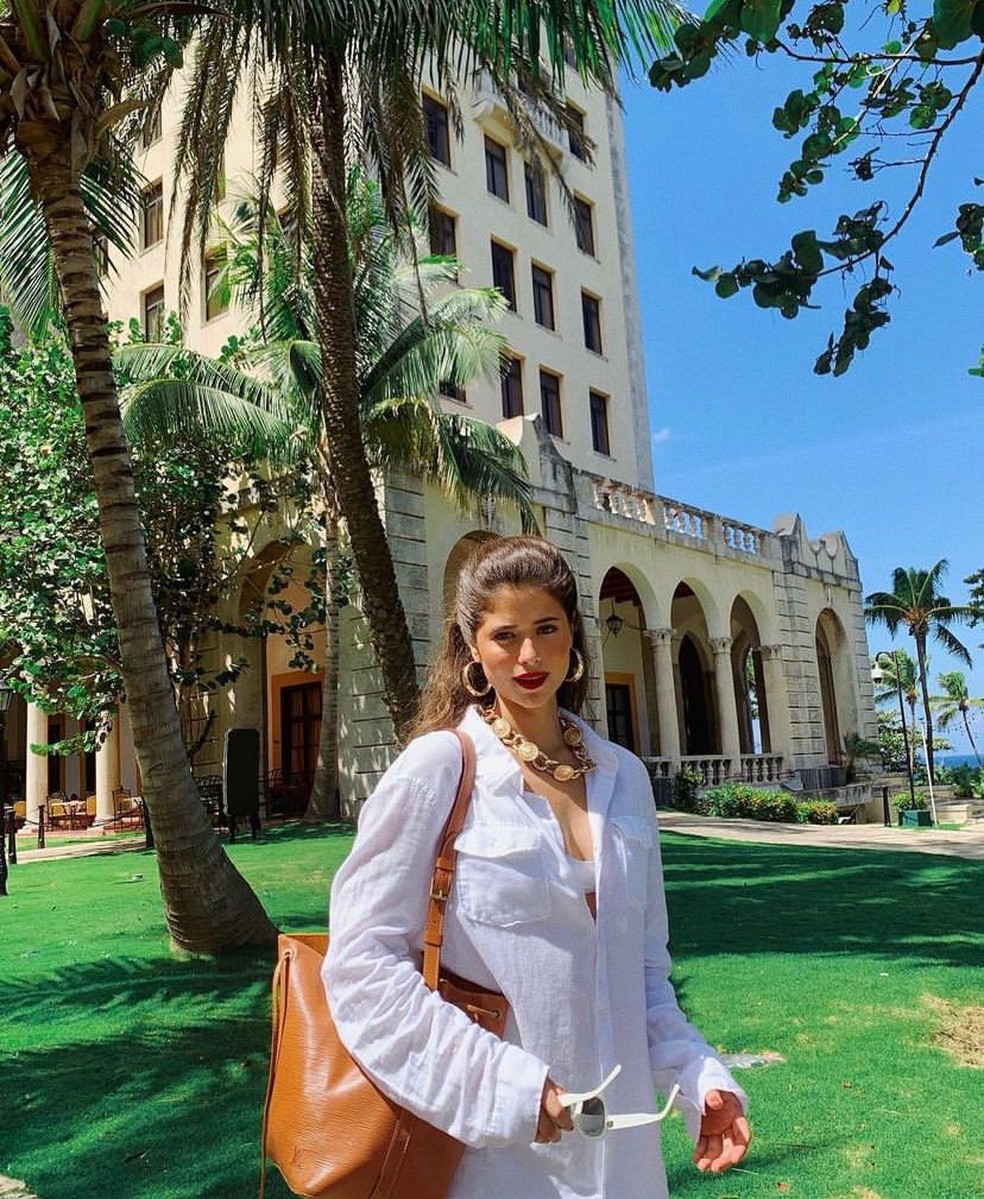 Isadora Cruz em Cuba  — Foto: Reprodução/Instagram