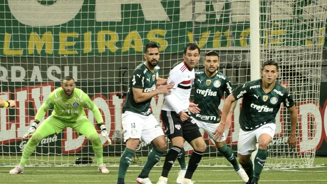 rib5787 Palmeiras e São Paulo empatam sem gols no primeiro capítulo da final do Paulistão