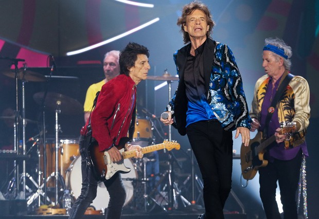 Rolling Stones faz show em São Paulo (Foto: Rafael Cusato/Brazil news)