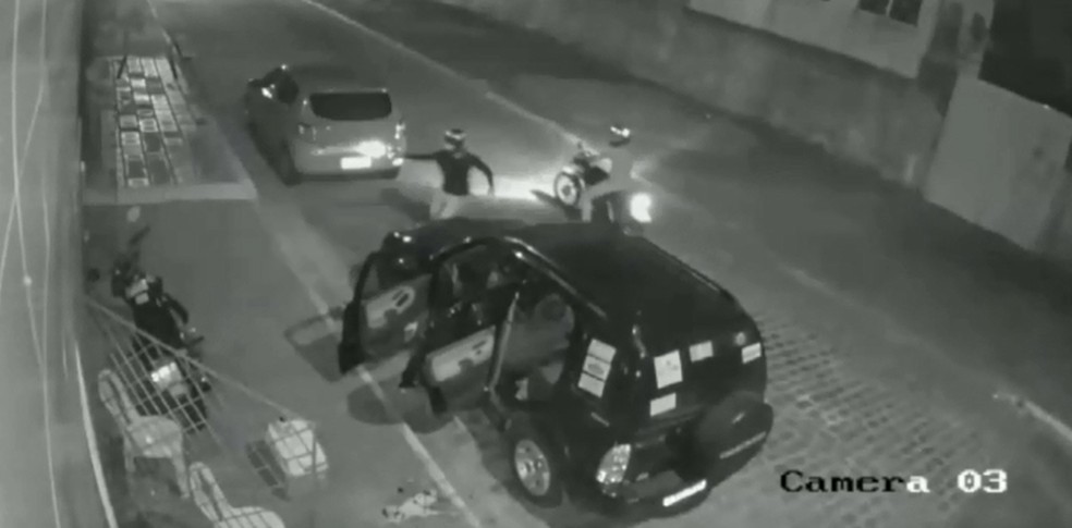 Crime aconteceu na noite de sexta-feira (5) na Zona Oeste de Natal — Foto: Reprodução