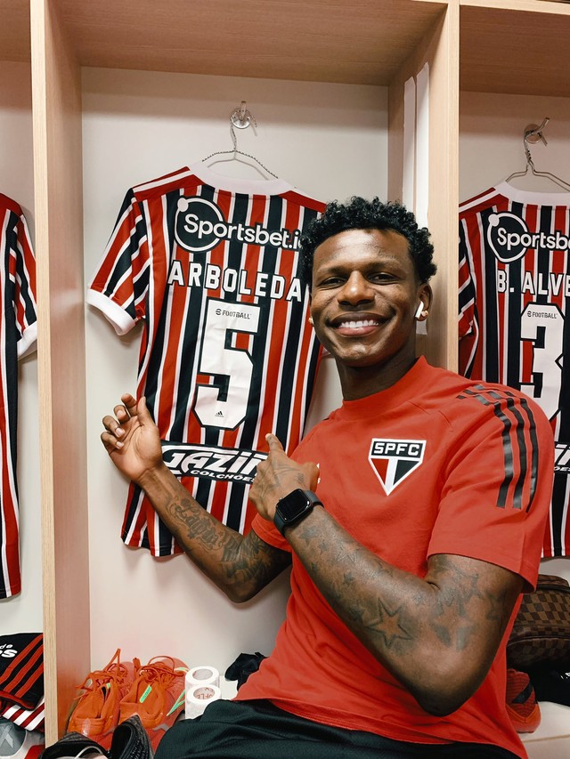 Vale renovação? Veja os números do SPFC com e sem Arboleda, considerado o melhor zagueiro do 2º turno!