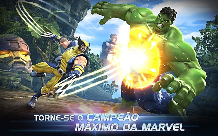 Jogo de luta da Marvel para Android tem gráficos dignos de videogames como PS3 e Xbox 360 (Foto: Divulgação)