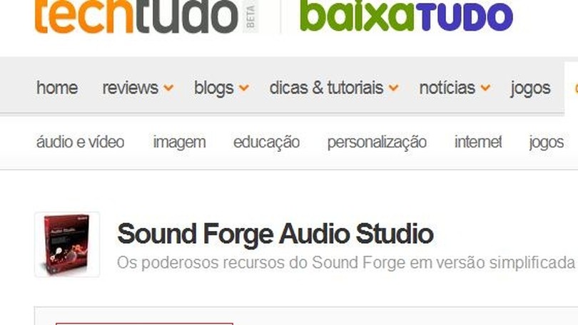 Sony sound forge software