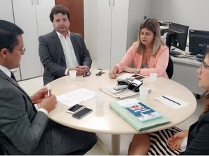 Reunião foi realizada nesta segunda-feira (13) (Foto: Divulgação/MP-AL)