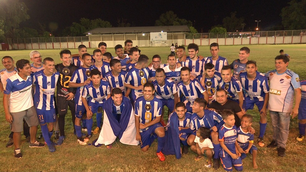 Mais do mesmo: Mundão comemora o sexto título consecutivo do Roraimense de Futebol Sub-20 (Foto: Reprodução/Rede Amazônica Roraima)