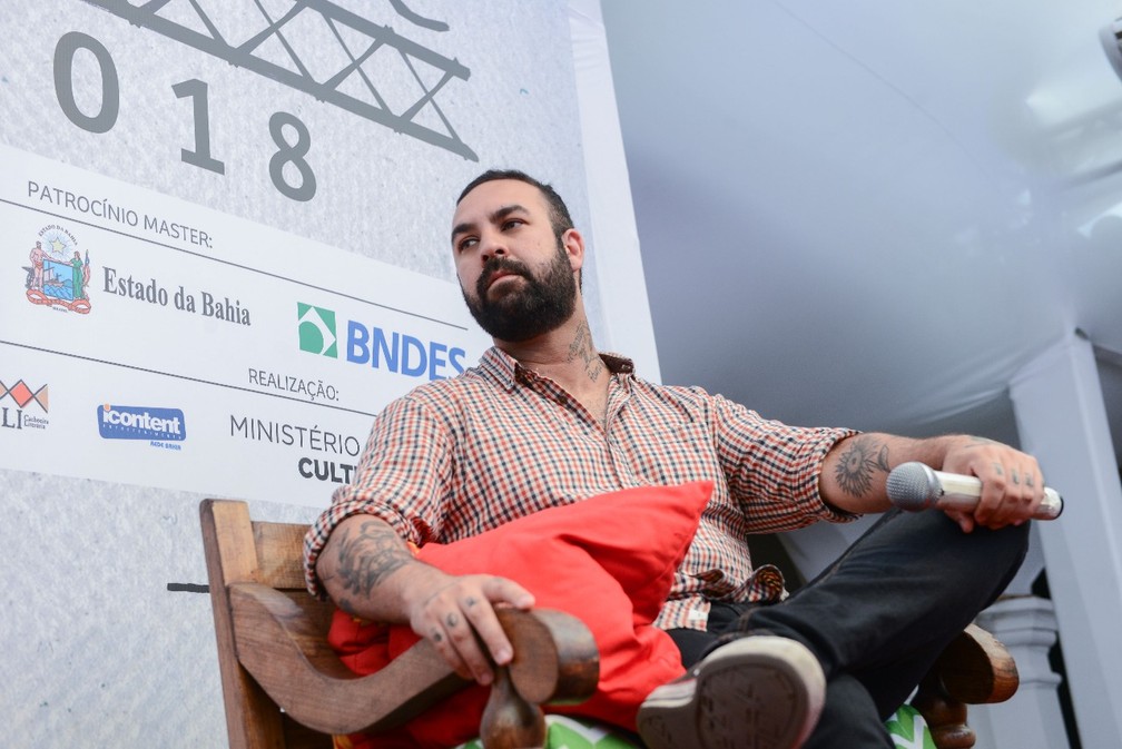 Zack Magiezi na Flica 2018 — Foto: Ricardo Prado/Divulgação