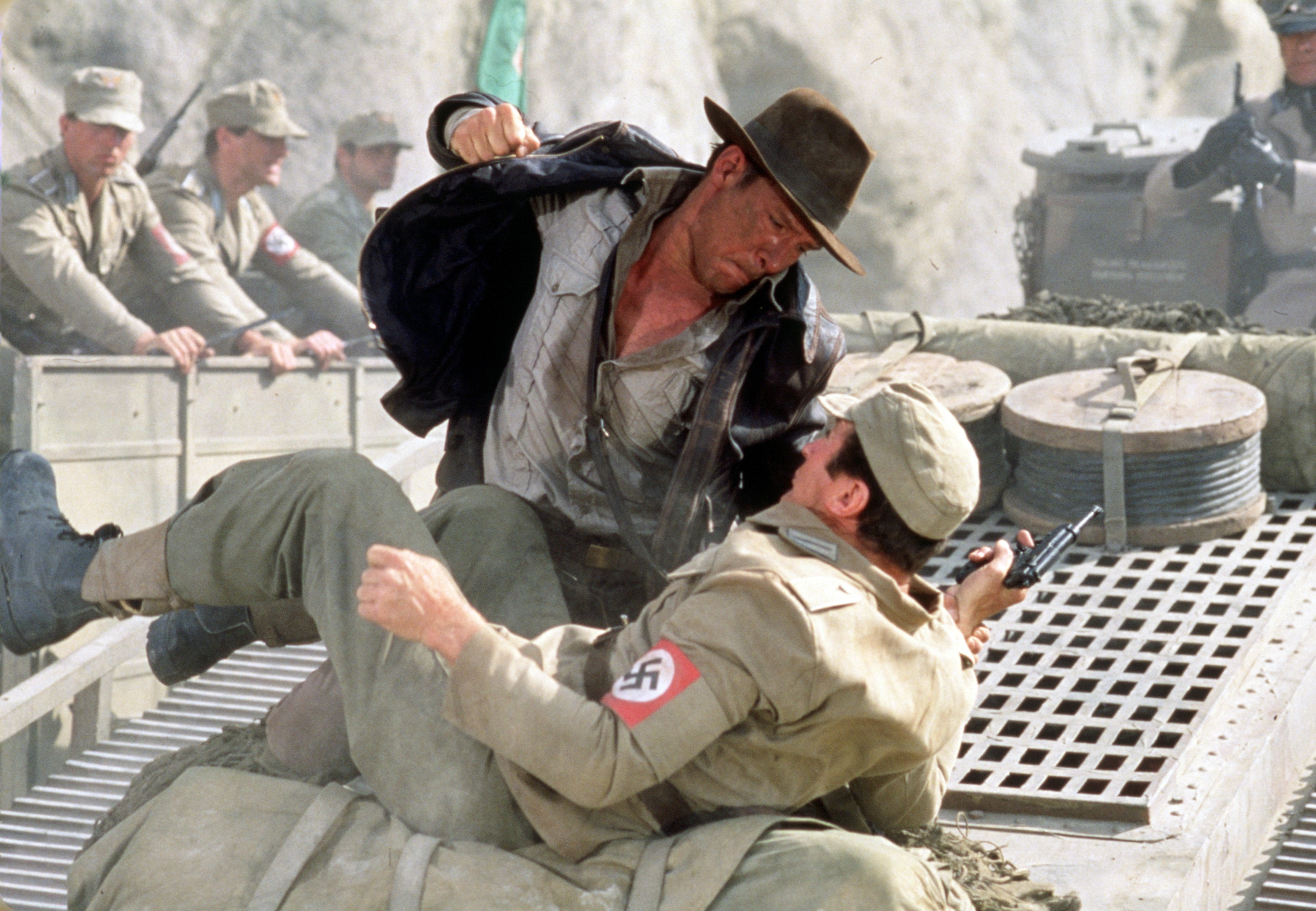 Harrison Ford em 'Indiana Jones e a Última Cruzada', de 1989 (Foto: Getty Images)