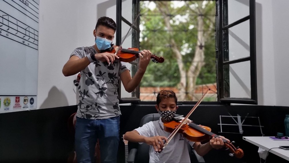 Projeto atende crianças em vulnerabilidade social — Foto: Paulo Roberto Parente/Arquivo parente 