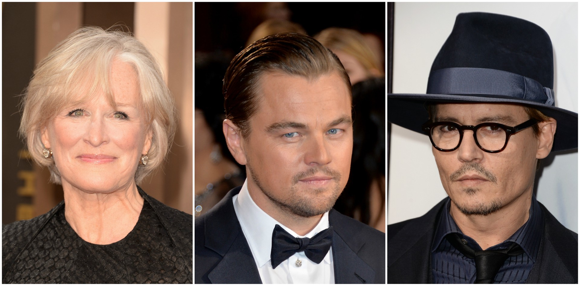 Acredita que esses três artistas nunca venceram um Oscar? (Foto: Getty Images)