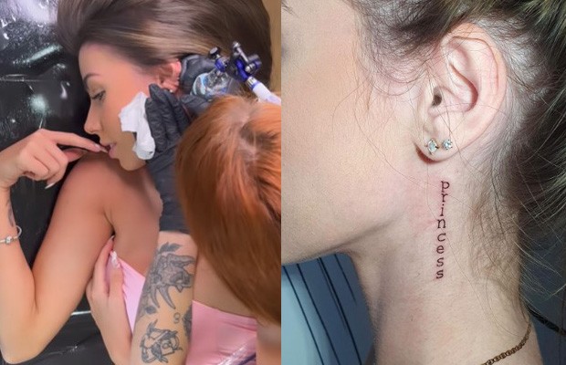 Maria Lina mostra nova tatuagem: 'No meu coração e agora na minha pele' (Foto: reprodução/instagram)