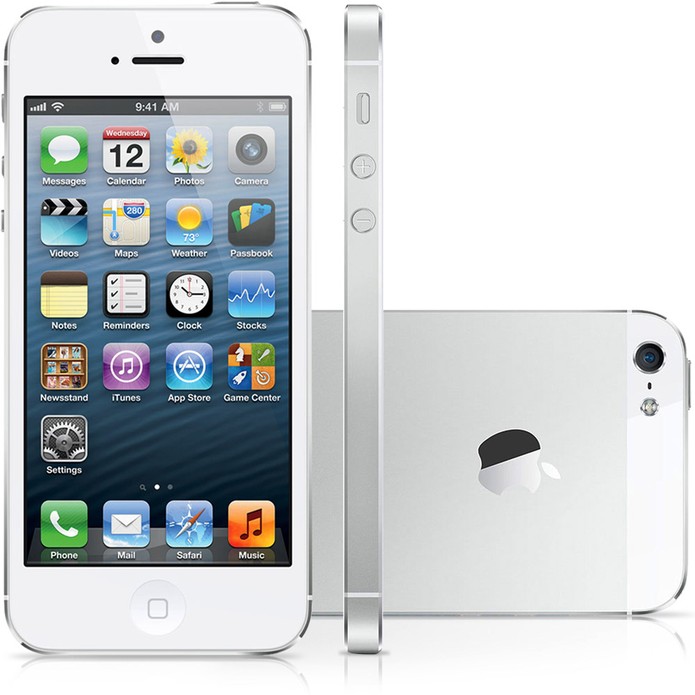 iPhone 5 é uma opção de celular com tela pequena (Foto: Divulgação/Apple)