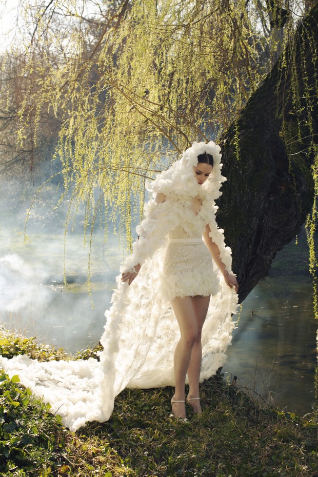 Tendências para noivas 2022 11 ideias de vestidos curtos (Foto: ImaxTree)