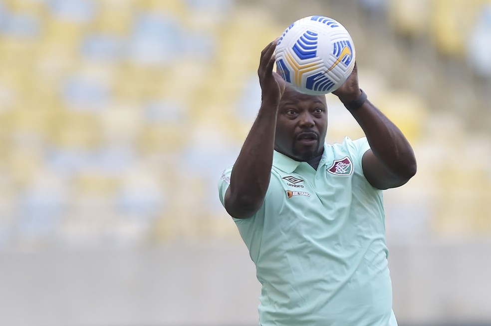Marc�o, t�cnico do Fluminense � Foto: Andr� Dur�o