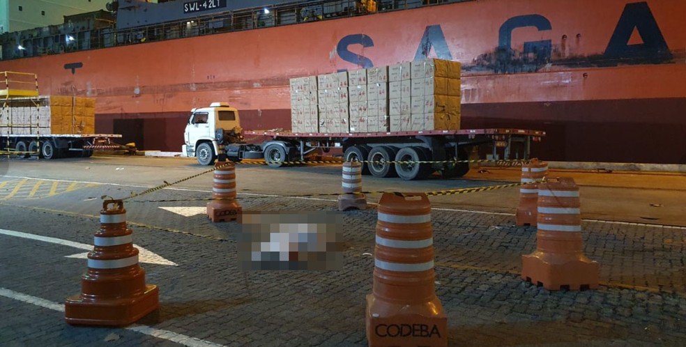 Operário morre esmagado por empilhadeira nas docas do Porto de Salvador — Foto: Arquivo pessoal