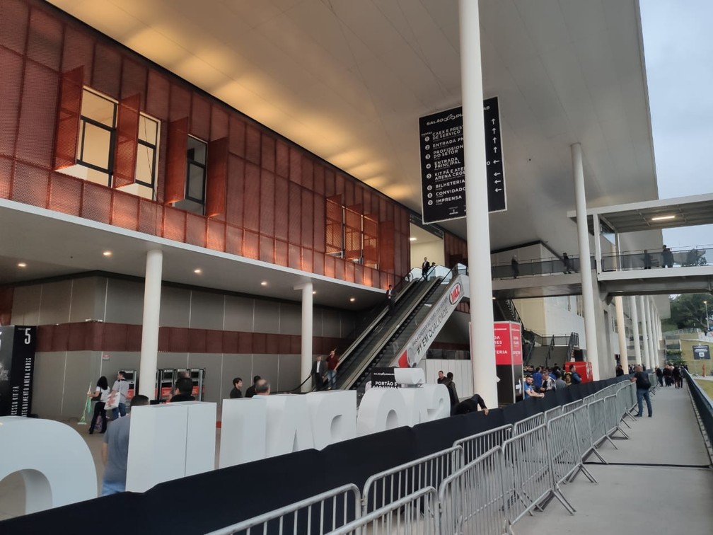 São Paulo Expo é a casa do Salão Duas Rodas, às margens da Rodovia dos Imigrantes — Foto: André Paixão/G1