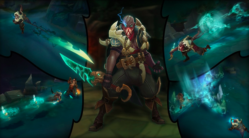 Arte oficial de Pyke (Foto: Divulgação/Riot Games)