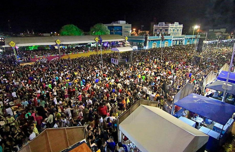 Mossoró Cidade Junina leva milhares de pessoas à Estação das Artes — Foto: Canindé Soares