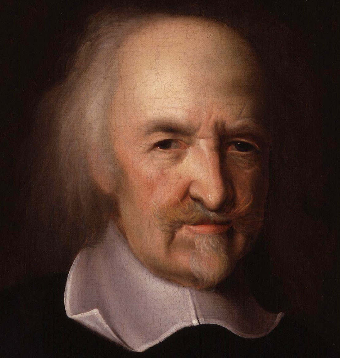 Thomas Hobbes e outros filósofos contratualistas são cobrados no exame (Foto: Wikimedia/John Michael Wright )