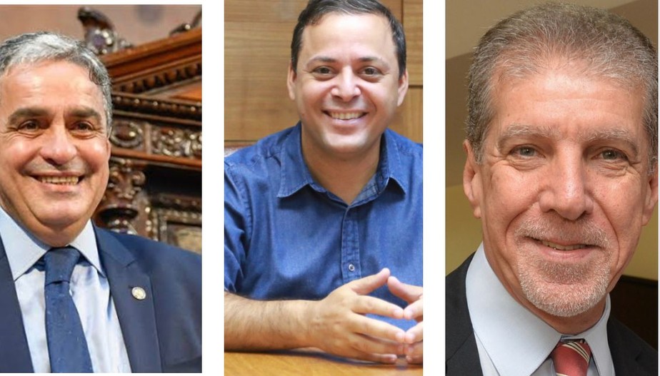 O Rio na equipe de transição federal:  André Ceciliano, Rodrigo Neves  e Jorge Bittar