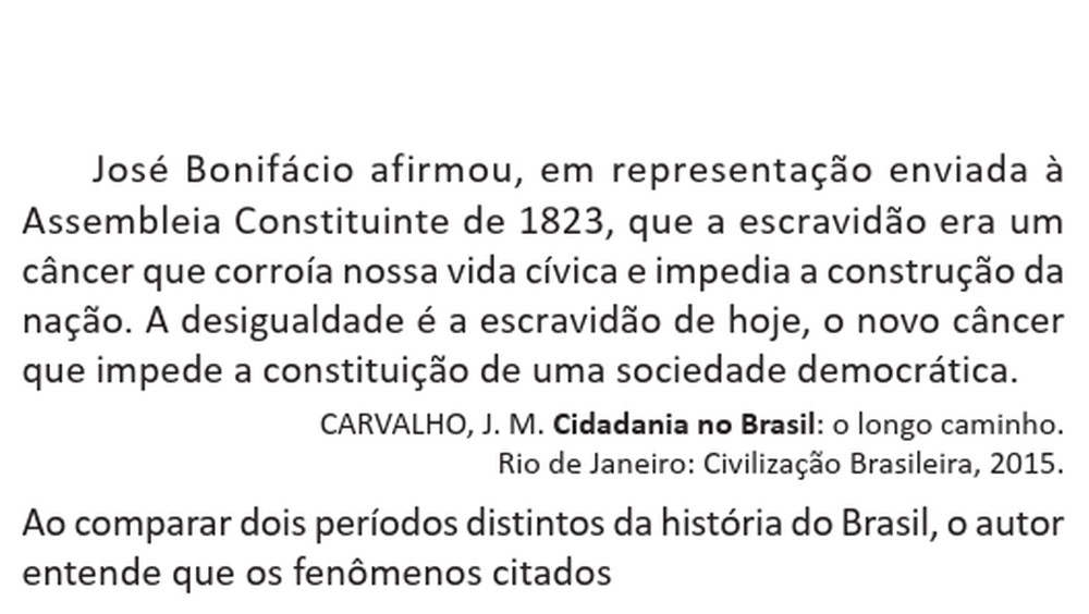 Questão do Enem 2025 - reaplicação