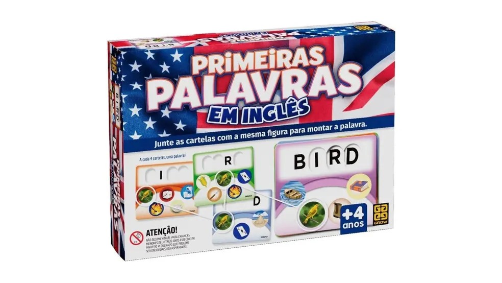 Brinquedo De Aprendizado De Inglês com Fala - De 2 a 6 Anos