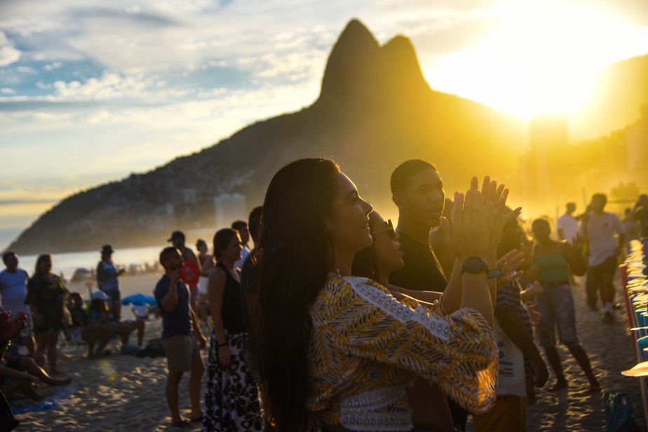 Festival Verão Rio 2022 na Praia de Ipanema