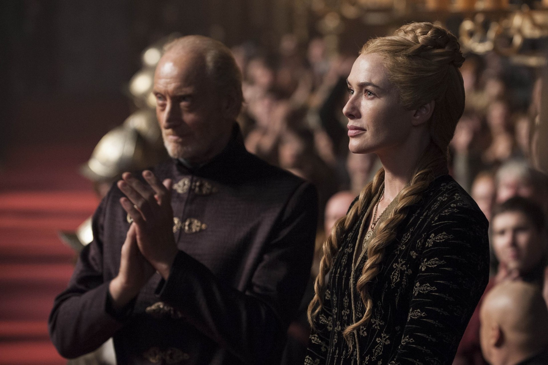 Charles Dance e Lena Headey em 'Game of Thrones' (Foto: Divulgação HBO)
