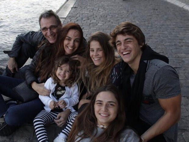 Herson Capri e família (Foto: Reprodução)