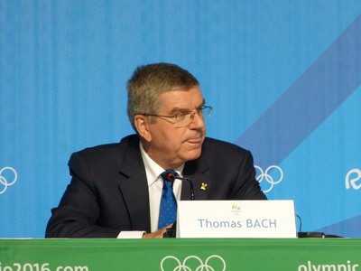 Thomas Bach, presidente do Comitê Olímpico Internacional (Foto: Vicente Seda)