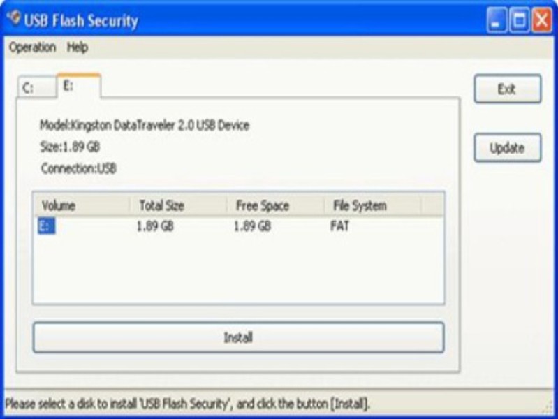 Usb flash security удалил данные как восстановить