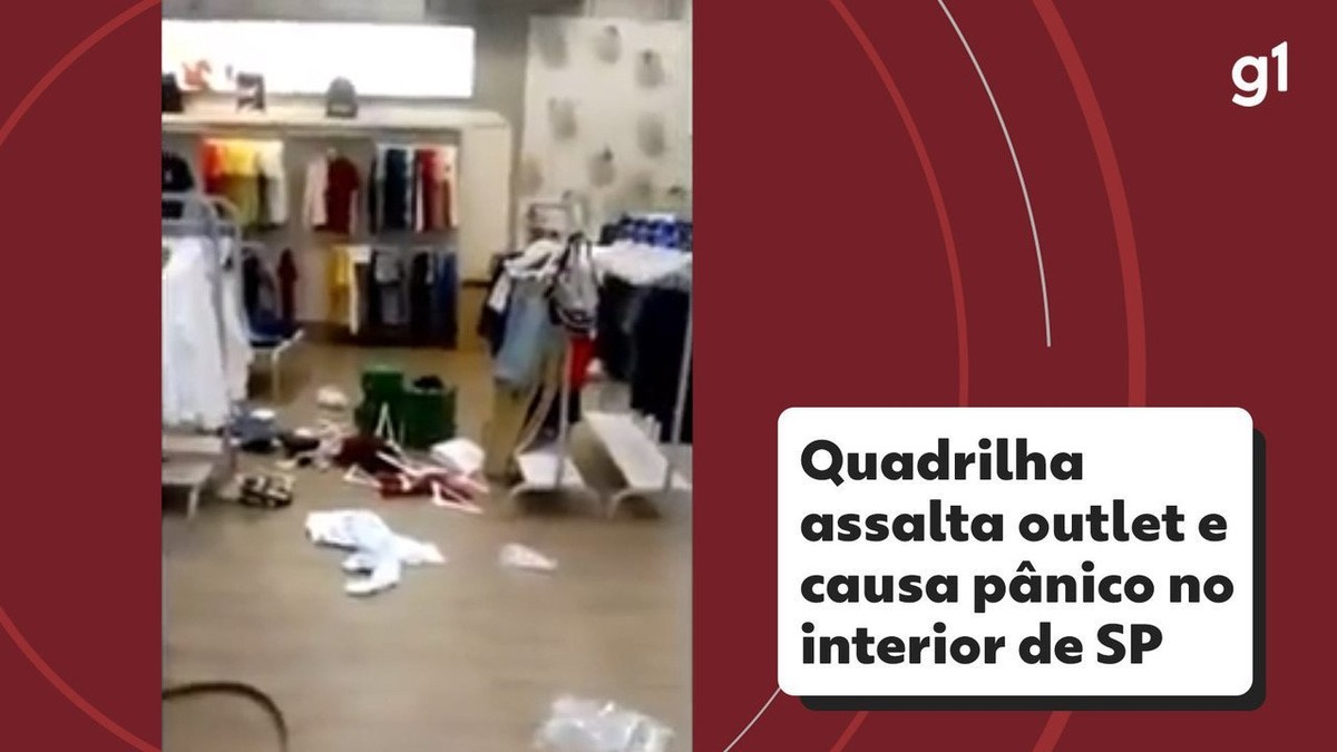 Quadrilha Assalta Loja De Grife No Catarina Outlet E Causa P Nico Com