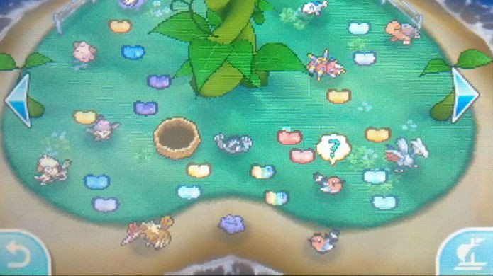 Pokémon Sun e Moon: clique nos Beans espalhados no chão para coletá-los (Foto: Reprodução / Thomas Schulze)