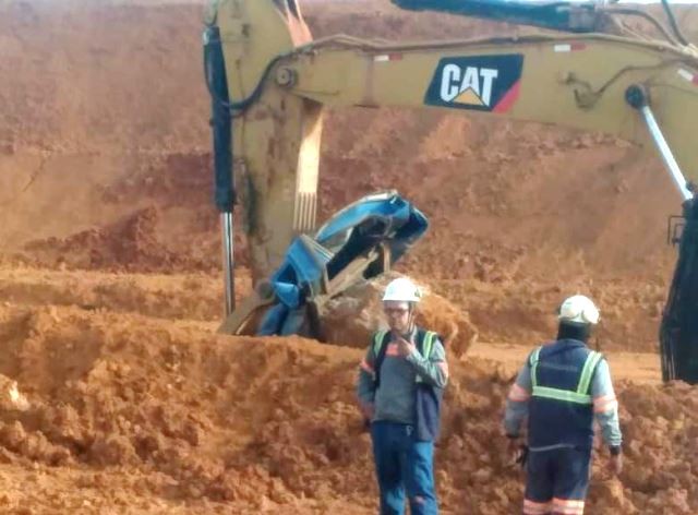 Trabalhador morre após ser esmagado por escavadeira dentro de banheiro químico em Porto Trombetas